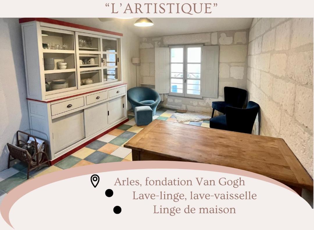 "L'Artistique" Centre Arles Fondation Van Gogh Exterior foto